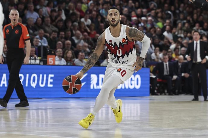 Archivo - Markus Howard durante un partido del Kosner Baskonia