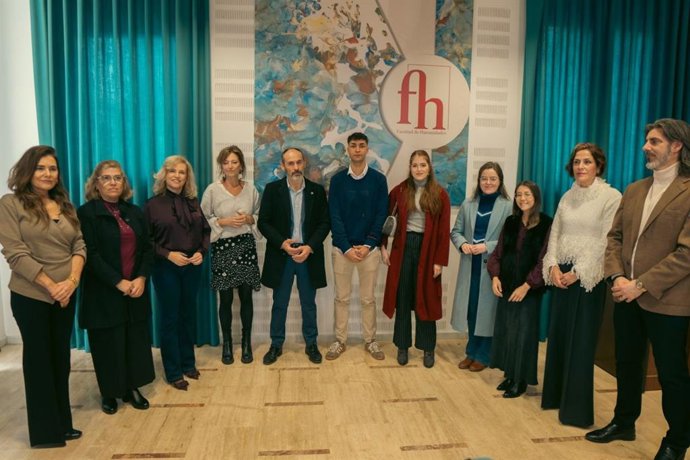 Entrega de los Premios 'La frente pensativá y 'Zenobia Camprubí de la Cátedra Juan Ramón Jiménez de la UHU.