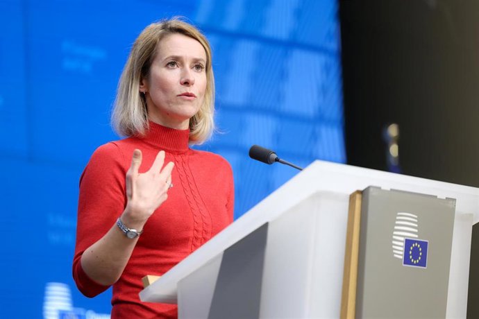 La Alta Representante de la Unión Europea para la Política Exterior, Kaja Kallas.