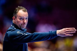 January 25, 2026, MalmÃ, Sweden: 260125 Head coach Dagur Sigurdsson of Croatia during the EHF European Handball Championship main round match between Switzerland and Croatia on January 25, 2026 in MalmÃ. .Photo: Petter Arvidson / BILDBYRÃN / kod PA / PA