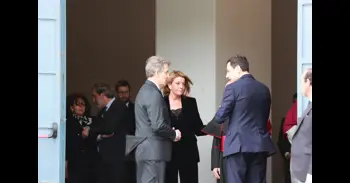 Moreno equipara el funeral de Huelva a "una misa de Estado" que ha albergado "rabia contenida pero con respeto"