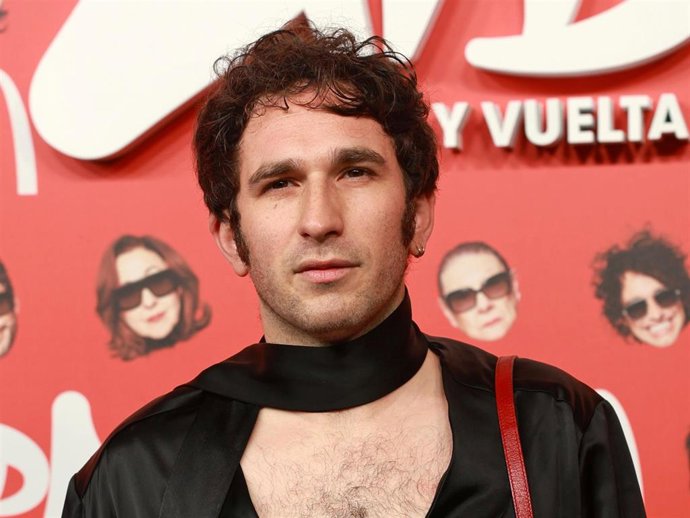 David Castillo durante la premier de la película ‘Aída y vuelta’ en Cines Callao, a 27 de enero de 2026, en Madrid (España).