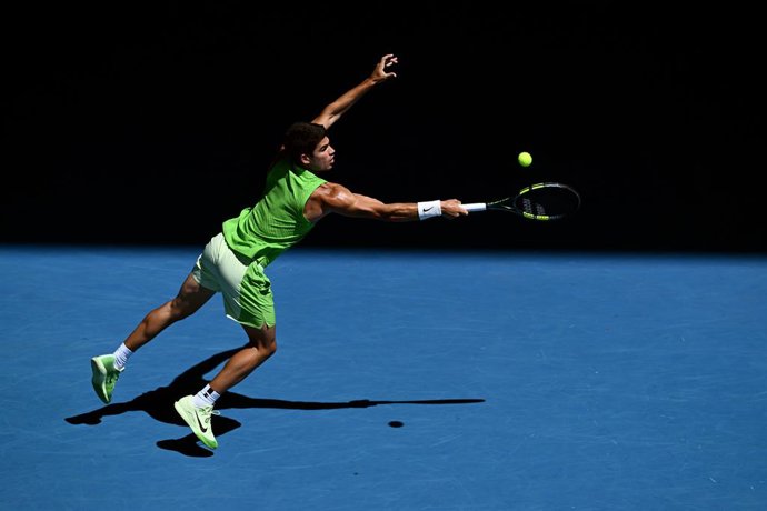 El tennista Carlos Alcaraz 