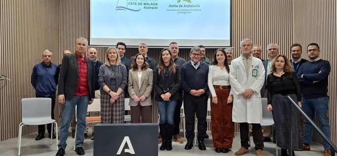 La Axarquía acoge la primera comisión provincial de Málaga de este año contra agresiones a profesionales del SAS.