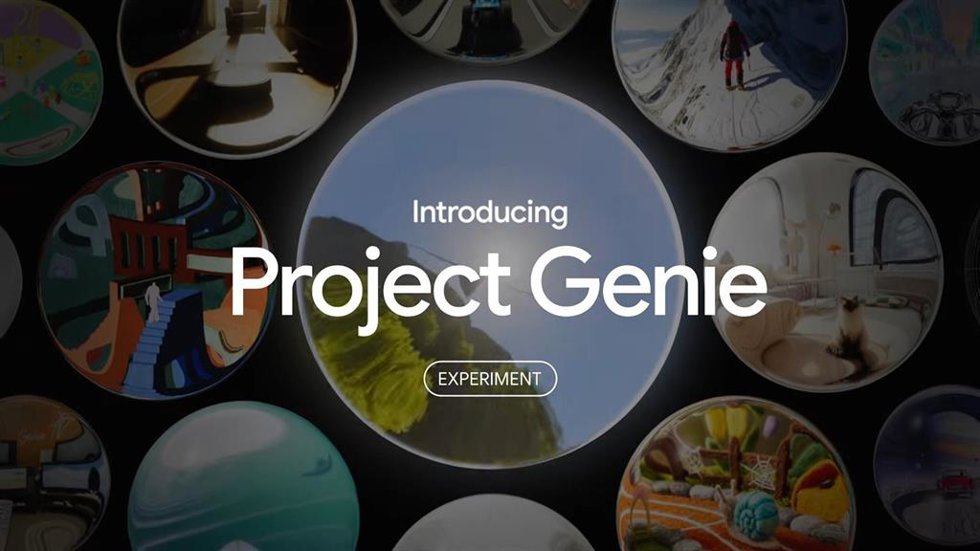 Presentación de Project Genie de Google.