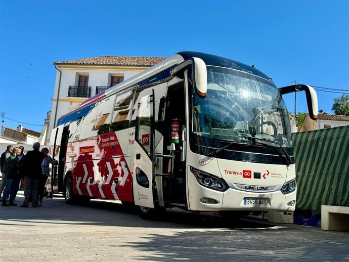 Autobús de transporte público de la GVA