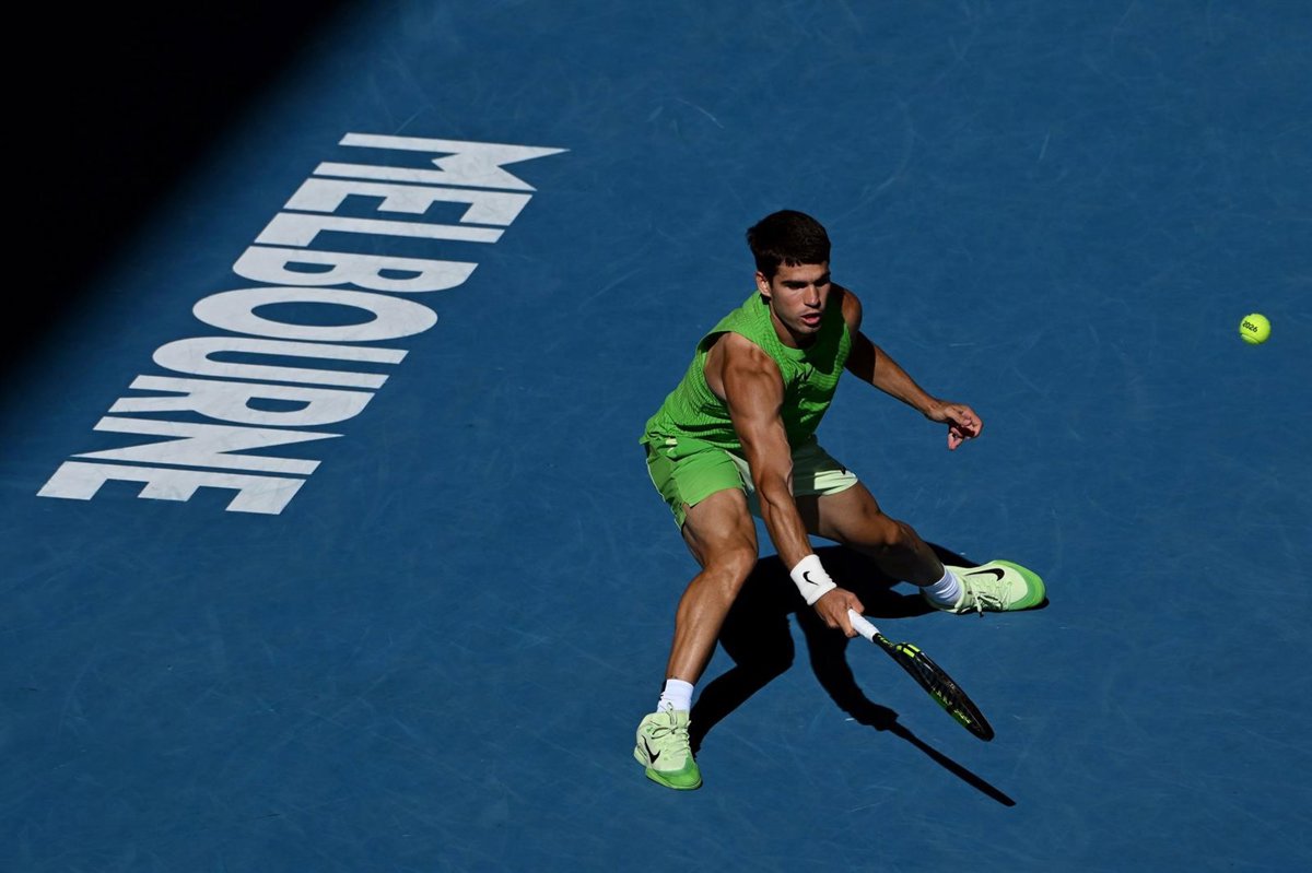 Murcia felicita al tenista Carlos Alcaraz por su partido histórico en Australia