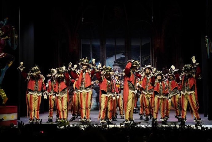 Una de las agrupaciones carnavaleras de Mairena, en foto de archivo.