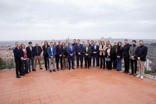 Foto de familia de la jornada Inteligencia de Procesos en la Administración Pública celebrada en Toledo.