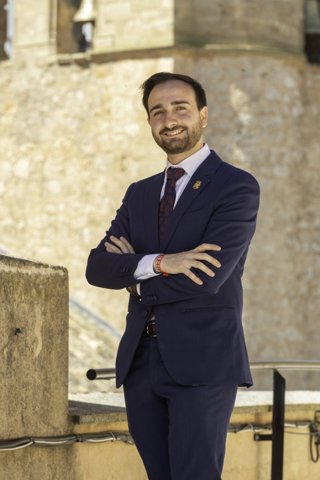 Archivo - El alcalde de San Clemente, Víctor Camacho.