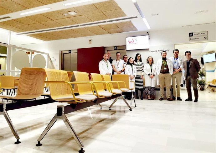 Salas de espera de OncoHematología renovadas y diseñadas de manera integral para avanzar en el compromiso con la humanización en la atención sanitaria.