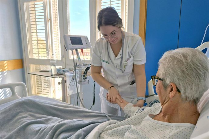 Archivo - Paciente en un hospital. 