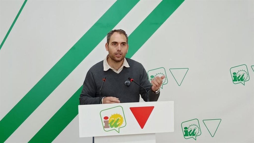 El coordinador general de IU Andalucía y diputado en el Congreso, Toni Valero. (Foto de archivo).