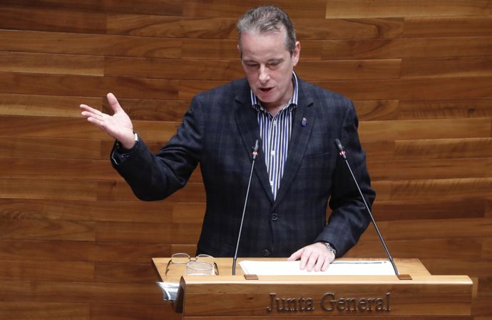 Archivo - El consejero Marcelino Marcos Líndez en el Pleno de la Junta.