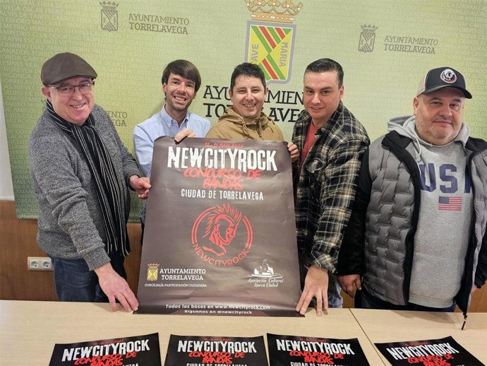 Presentación III Concurso de Bandas 'NewCityRock Ciudad de Torrelavega', que amplía premios y da un salto nacional con una fase para grupos de toda España