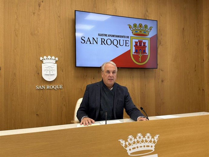 Archivo - Juan Carlos Ruiz Boix, alcalde de San Roque en una imagen de archivo.
