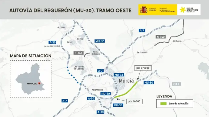 Mapa de la actuación