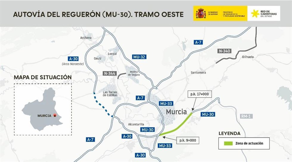 Mapa de la actuación