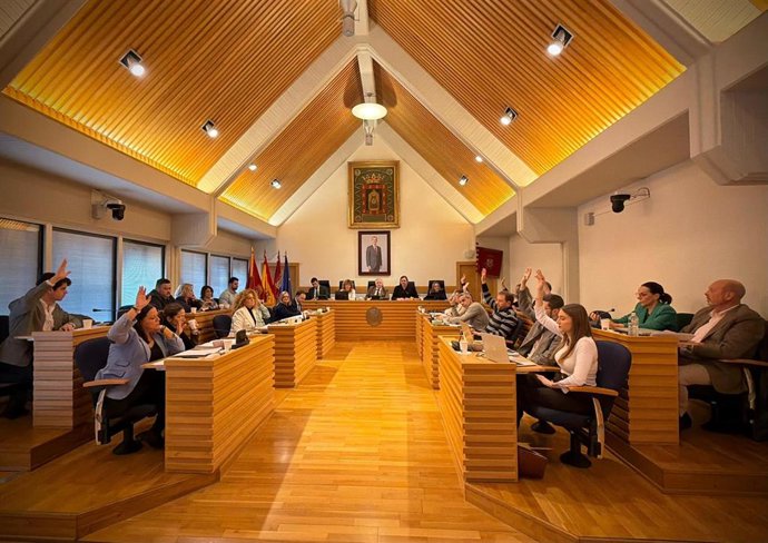 Pleno en el Ayuntamiento de Ciudad Real.