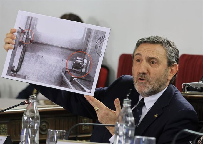 Francisco Ferreira En El Pleno Ordinario De Enero De La Diputación De Valladolid En El Palacio De Pimentel.