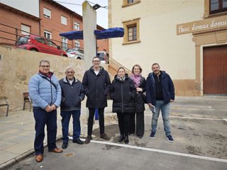Candidatos del PSOE por Teruel han participado en elos actos del Día de la Paz.