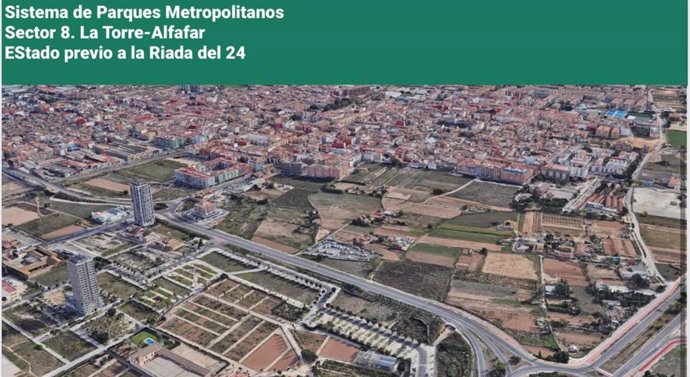 La Generalitat impulsa el sector 8 dels Parcs Inundables que crearà entre Alfafar i La Torre un espai el doble de gran que els Jardins de Vivers