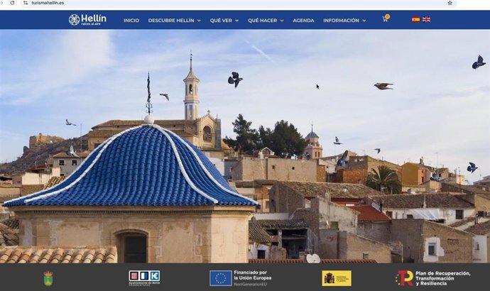 Página web de Hellín.
