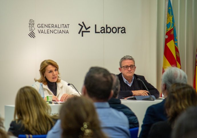 Imatge de la vicepresidenta primera i consellera d'Habitatge, Ocupació, Joventut i Igualtat, Susana Camarero