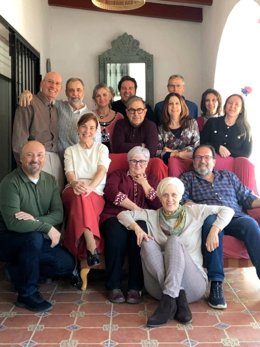 Componentes del grupo literario 'Pensión Florita'