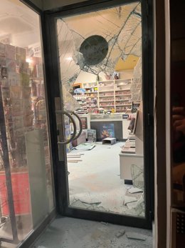 Uno de los estancos que ha sufrido robos.