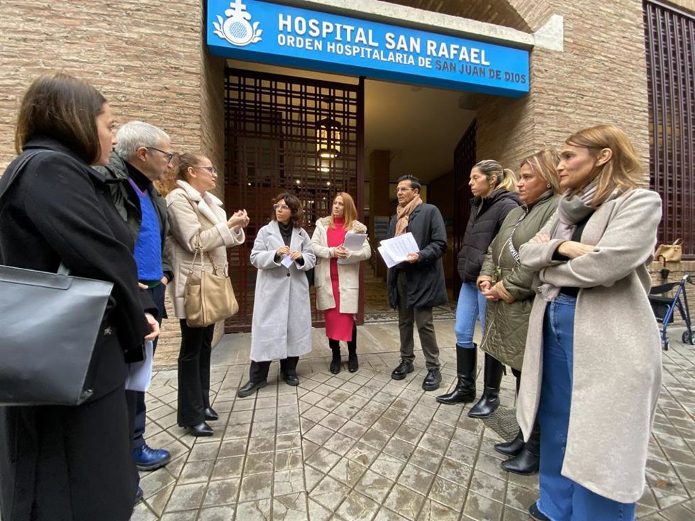 Encuentro en el Centro de Atención Temprana de San Rafael.