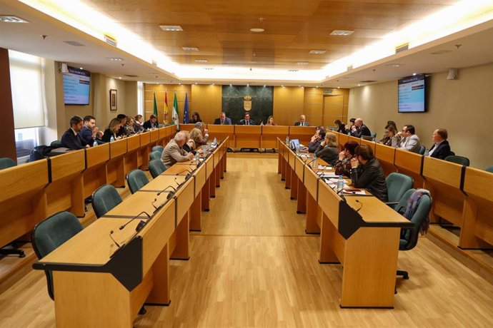 Pleno del Ayuntamiento de El Ejido (Almería).