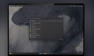 Barra de menú de la Paleta de Comandos de PowerToys en Windows 11.