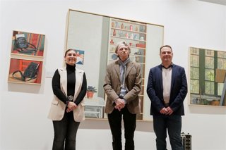 Presentación de la exposición en el Murec de Luis Platré.