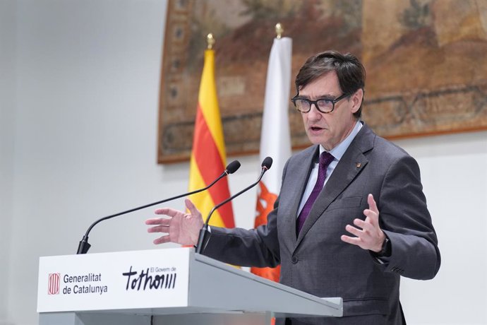 El president de la Generalitat, Salvador Illa