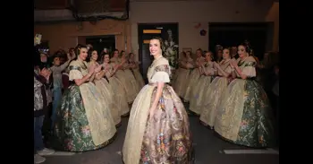 El 'terreta', color del espolín de la fallera mayor de València 2026 para su exaltación: "Es su manera de decir gracias"