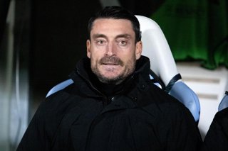 Archivo - Albert Riera, en un partido como entrenador del Celje.