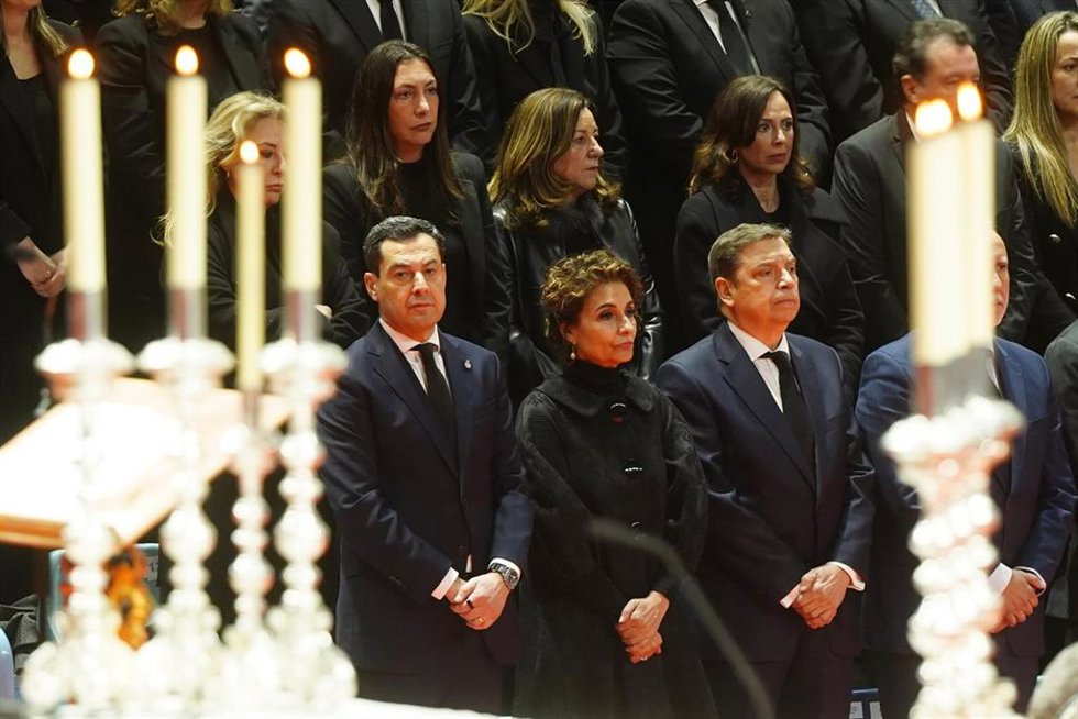 Misa funeral en memoria de las 45 personas fallecidas en el accidente ferroviario de Adamuz (Córdoba). 