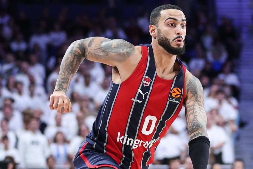Markus Howard, en un partido del Kosner Baskonia.
