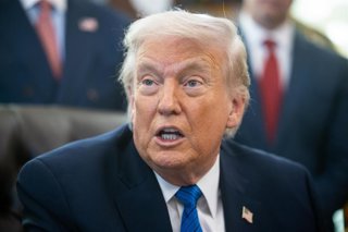 El presidente de Estados Unidos, Donald Trump. 