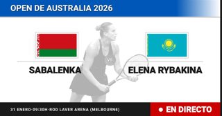 Aryna Sabalenka - Elena Rybakina: resumen y estadísticas del partido de Final de Australian Open WTA