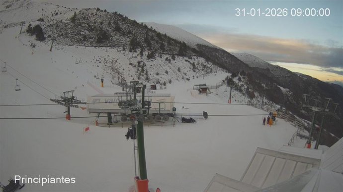 Valdezcaray abre este sábado con 8 pistas y 7,7 kilómetros esquiables