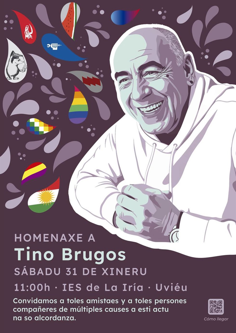 Homenaje a Tino Brugos.