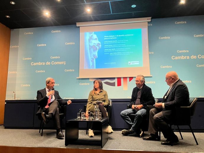 Un momento de la mesa de debate celebrada en el marco de las jornadas organizadas por el Banco de España en Palma.