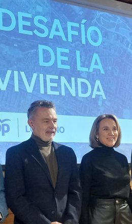 El alcalde de Logroño, Conrado Escobar, anuncia que en abril se licitará una parcela dotacional para alquiler protegido en la ciudad