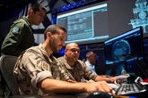 Foto: El Mando del Espacio del Ejército del Aire se consolida: "El reto está en vigilar 210 billones de kilómetros cúbicos"