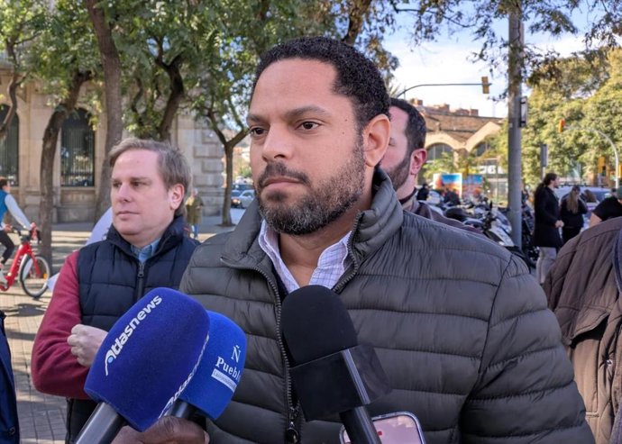 El secretario general de Vox y líder del partido en Catalunya, Ignacio Garriga