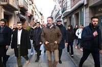 Abascal (Vox) defiende "la interconexión de todas las cuencas" y rechaza el "debate falso" del trasvase del Ebro
