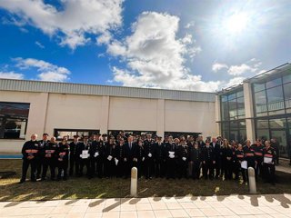 Acto por el XXXVIII aniversario de la Agrupación Municipal de Voluntarios de Protección Civil.