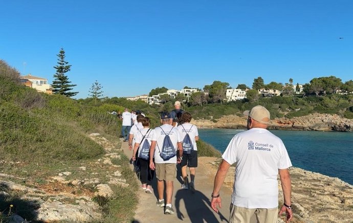 Participantes en las las Estancias para Personas Mayores del Consell de Mallorca.